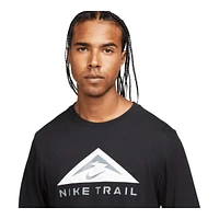 Nike Men's Trail Run Graphic Long Sleeve T Shirt