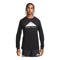 Nike Men's Trail Run Graphic Long Sleeve T Shirt