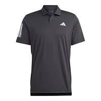 adidas Men's Club 3-Stripe Polo T Shirt