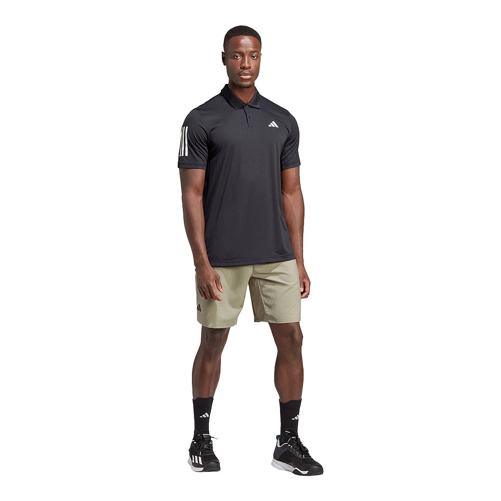 adidas Men's Club 3-Stripe Polo T Shirt