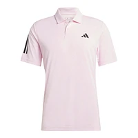 adidas Men's Club 3-Stripe Polo T Shirt