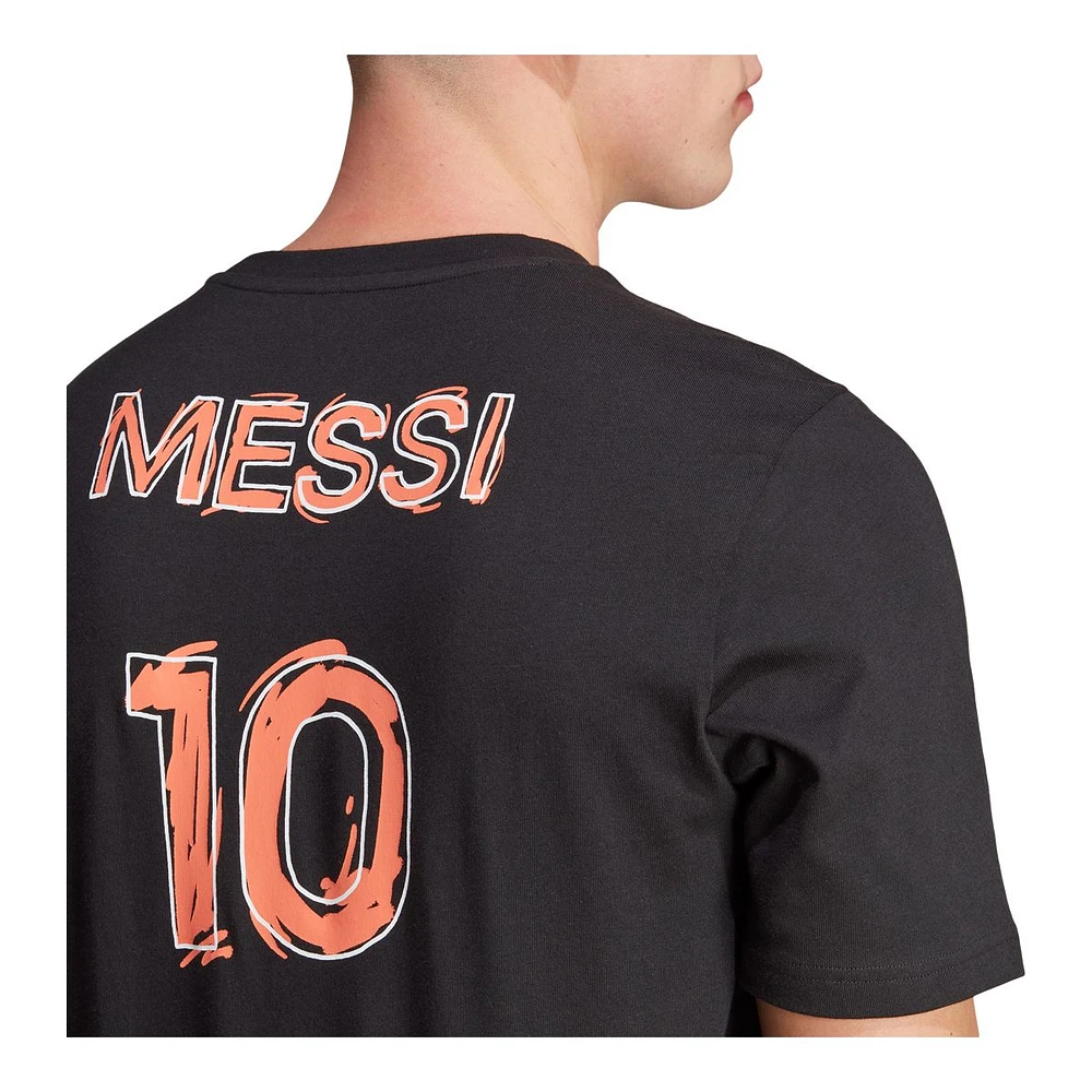 adidas Men's Messi Graphic T Shirt