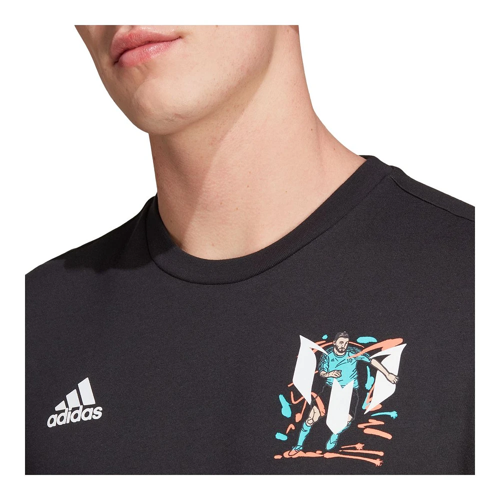 adidas Men's Messi Graphic T Shirt