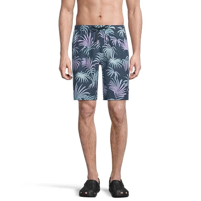 Quiksilver Men's Faded Palm 19 Inch Volley Shorts