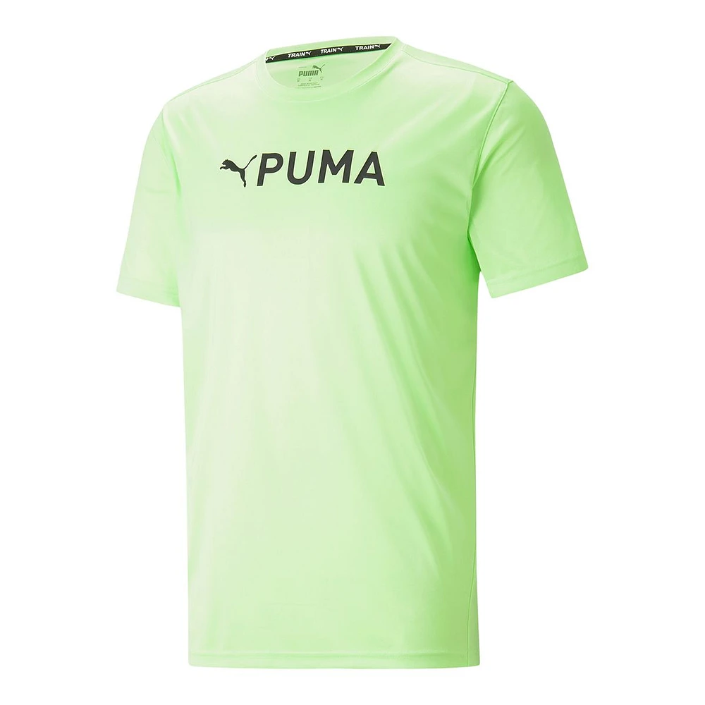 PUMA Men's Train Fit Logo T Shirt