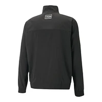 PUMA Men's Train Fit Woven Half Zip Long Sleeve Top