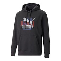 PUMA Men's Classics 4823 Graphic Pullover Hoodie