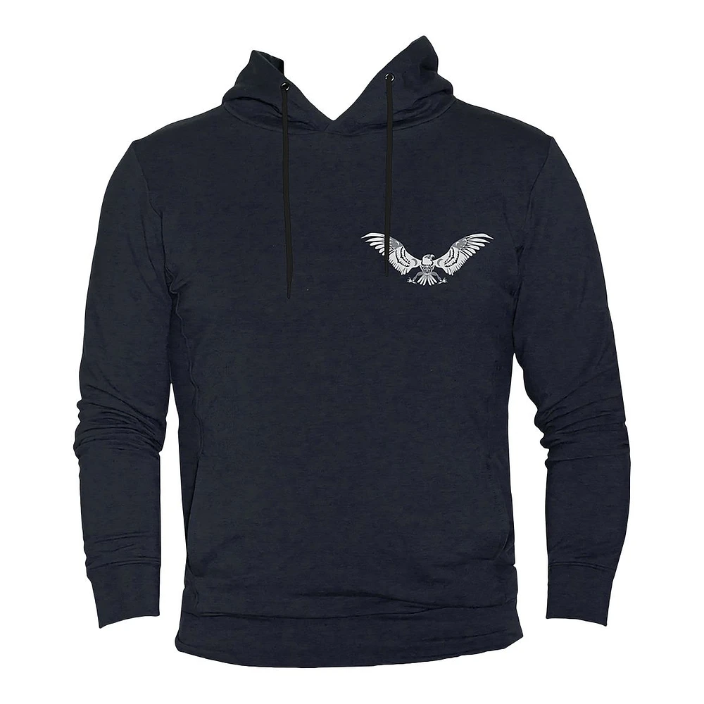 NoMiNoU Men's Eagle Pullover Hoodie