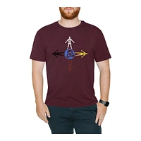 NoMiNoU Men's RHV 4 Direction T Shirt