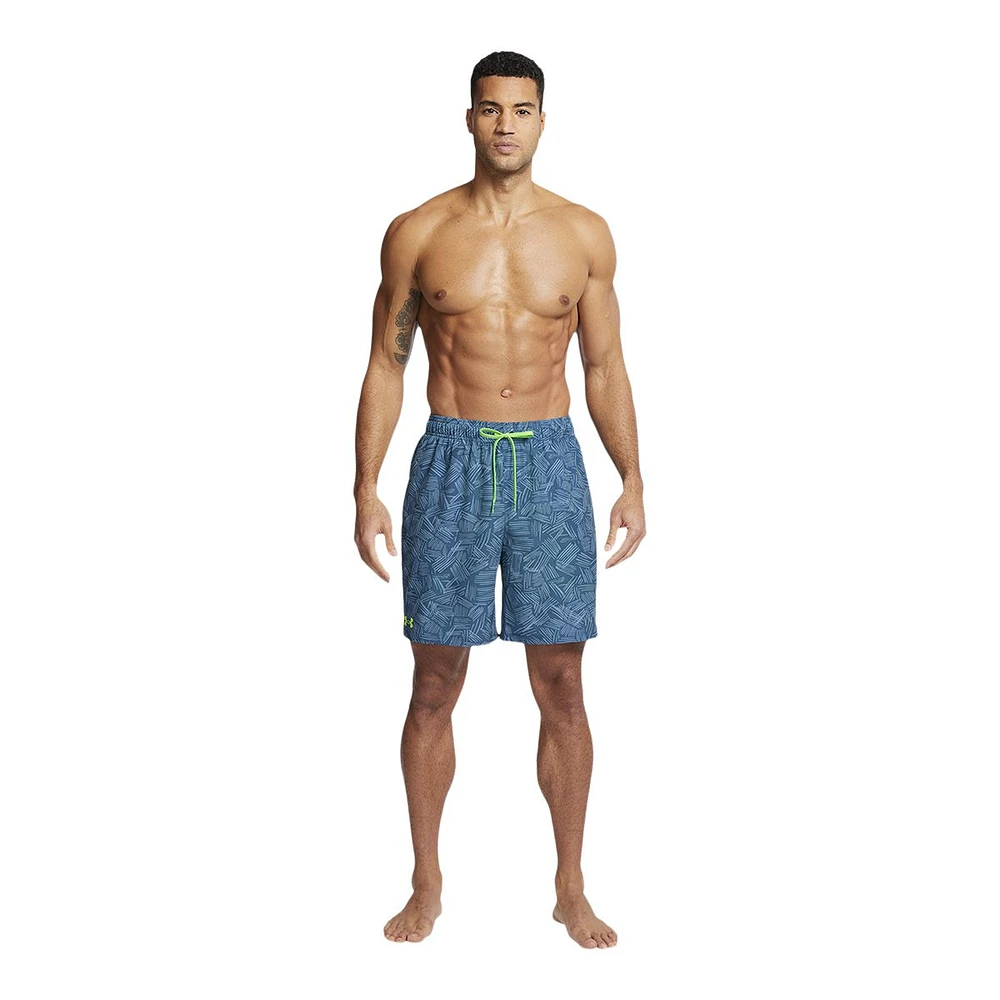 Under Armour Men's Palm Sketch Compression Swim Shorts