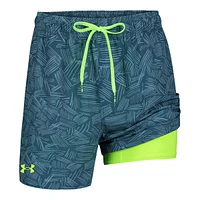 Under Armour Men's Palm Sketch Compression Swim Shorts