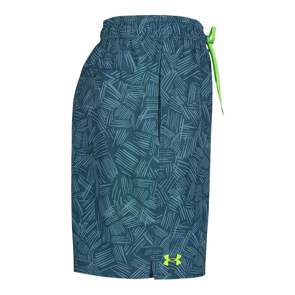 Under Armour Men's Palm Sketch Compression Swim Shorts