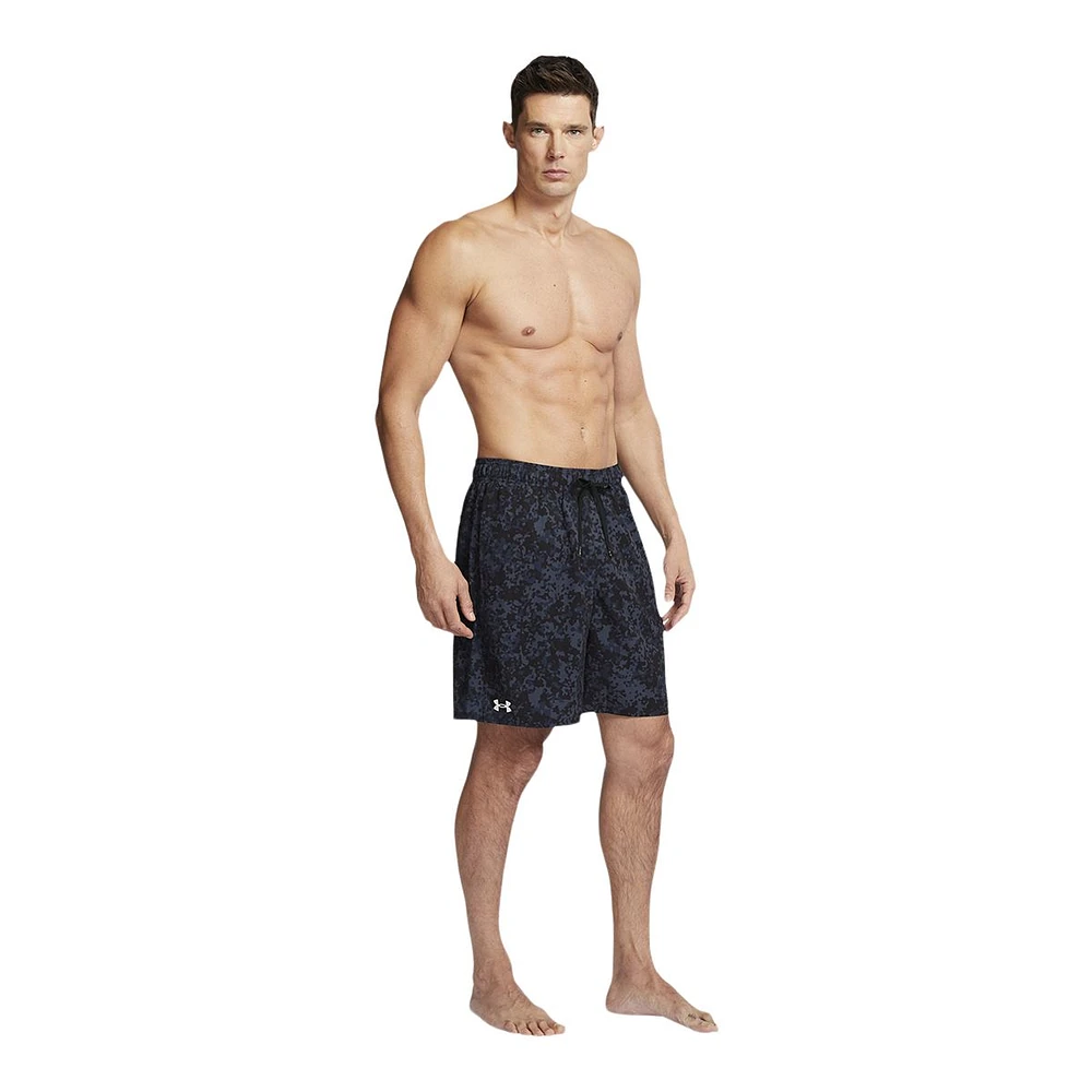 Under Armour Men's Crystal Speckle Compression Swim Shorts