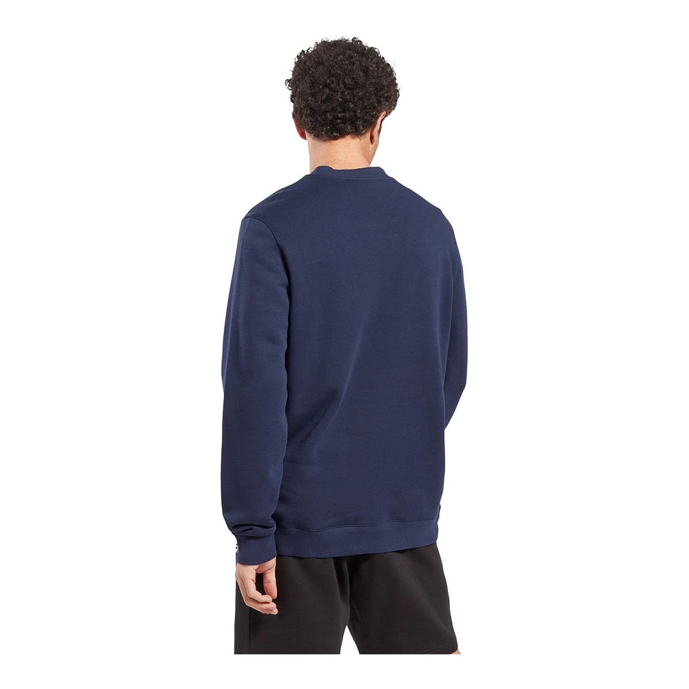 Reebok Men's Id Stacked Logo Sweatshirt