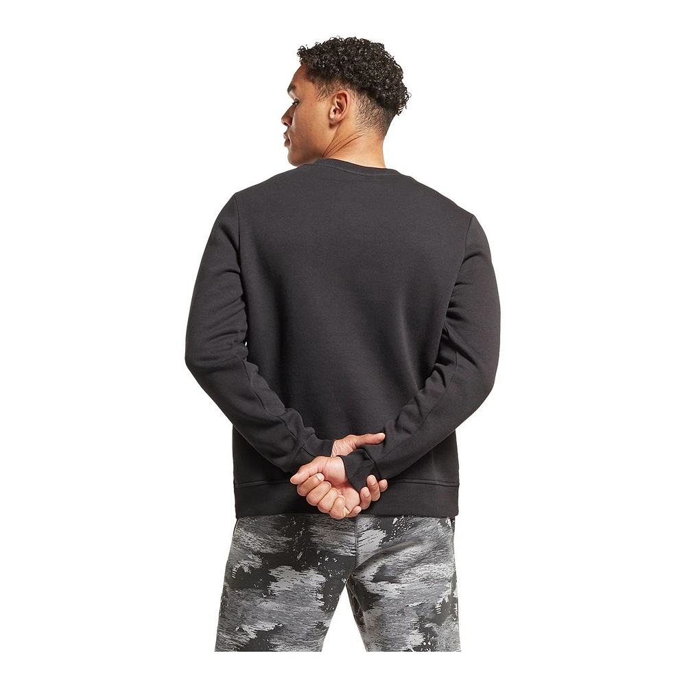 Reebok Men's Identity Small Vector Fleece Sweatshirt