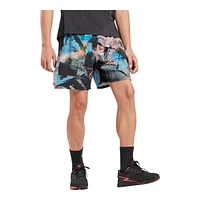 Reebok Men's TS Strength 3.0 All over print Shorts