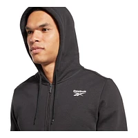 Reebok Men's ID Small Vector Fleece Full Zip Hoodie