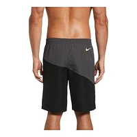 Nike Men's Block Swoosh 9 Inch Volley Shorts