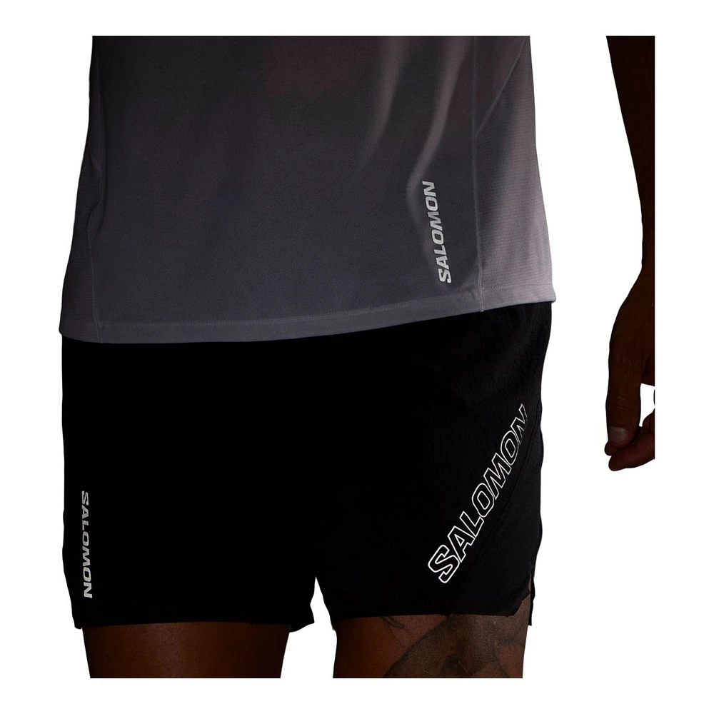 Salomon Men's Sense Aero 5 Inch Shorts