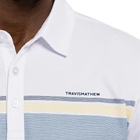 TravisMathew Men's Rocky Path Polo T Shirt