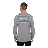 TravisMathew Men's Lookout Point Long Sleeve T Shirt