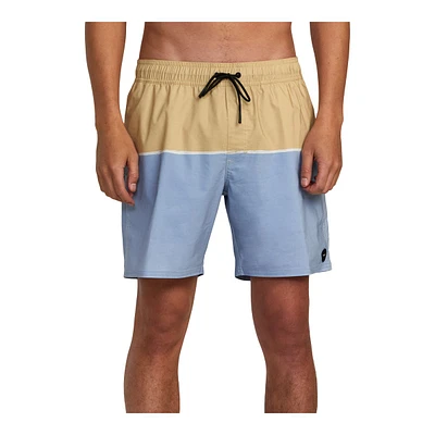 RVCA Men's County Elastic 17 Inch Volley Boardshorts