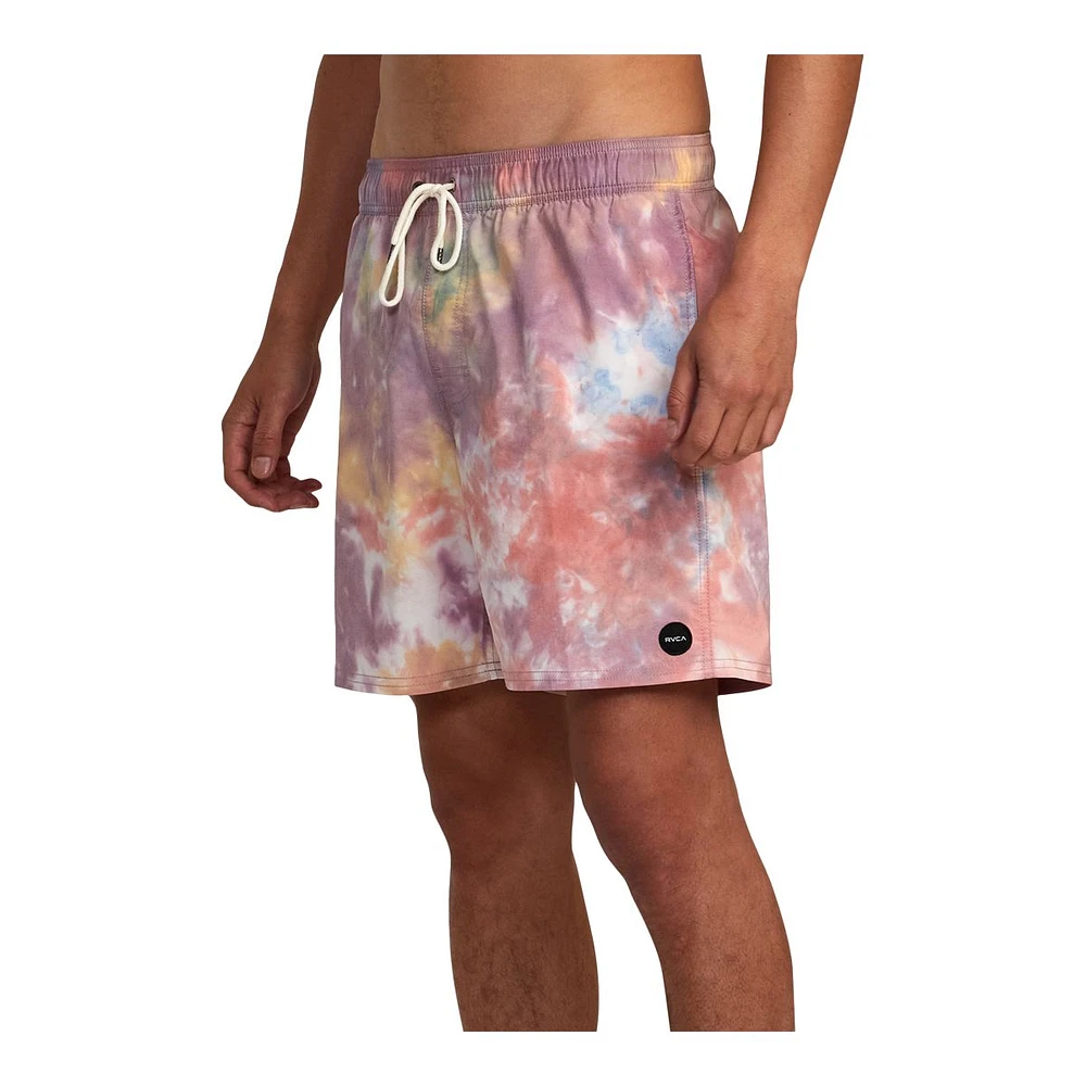 RVCA Men's Manic Elastic 17 Inch Volley Shorts