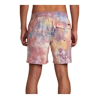 RVCA Men's Manic Elastic 17 Inch Volley Shorts