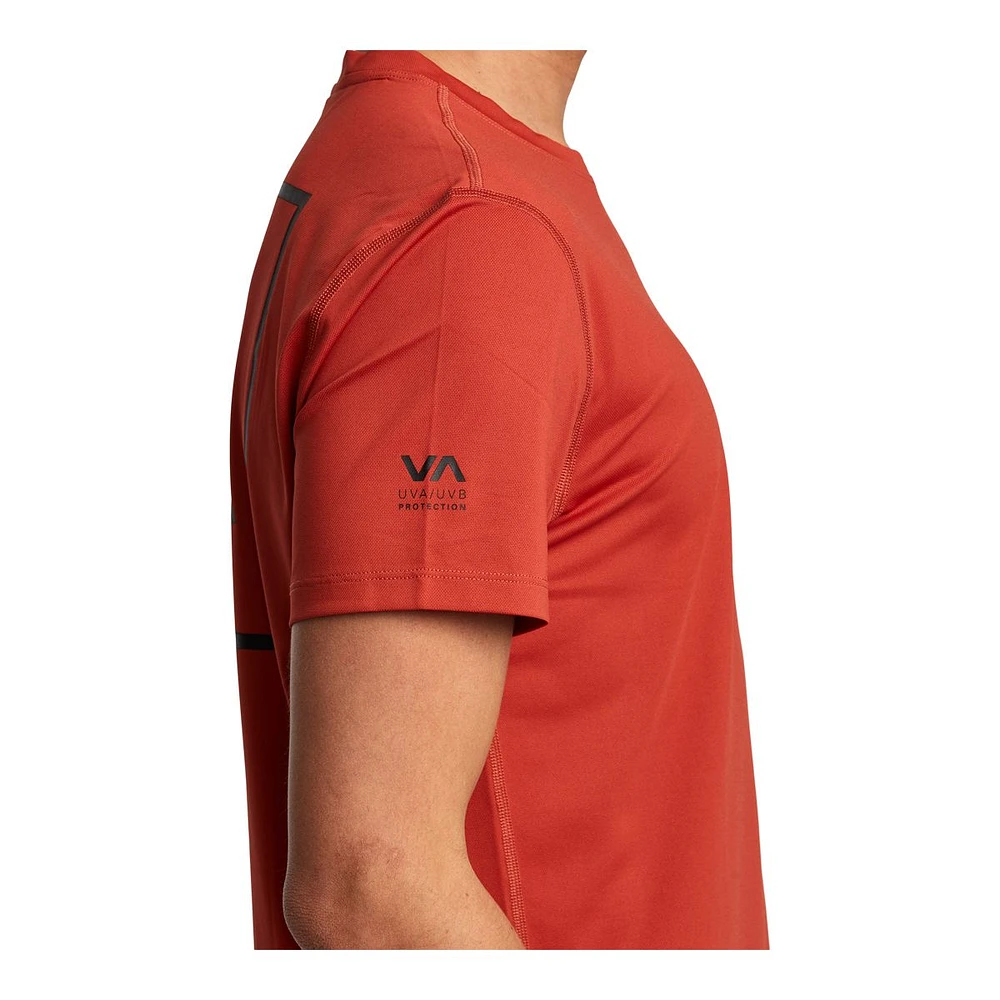 RVCA Men's Surf Short Sleeve Rash guard