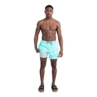 Saxx Men's Oh Buoy 2N1 Volley 7-in Swim Shorts