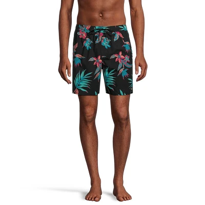 O'Neill Men's Floral 18 Inch Volley Shorts