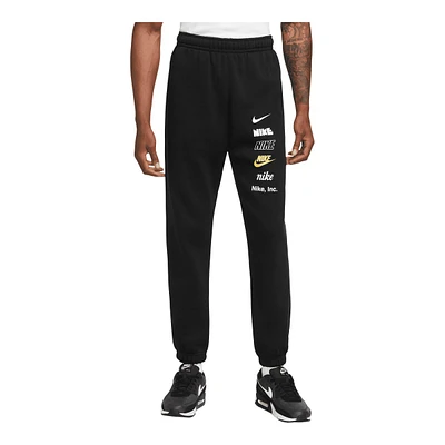 Nike Sportswear Men's Club+ Multi Logo Jogger Pants