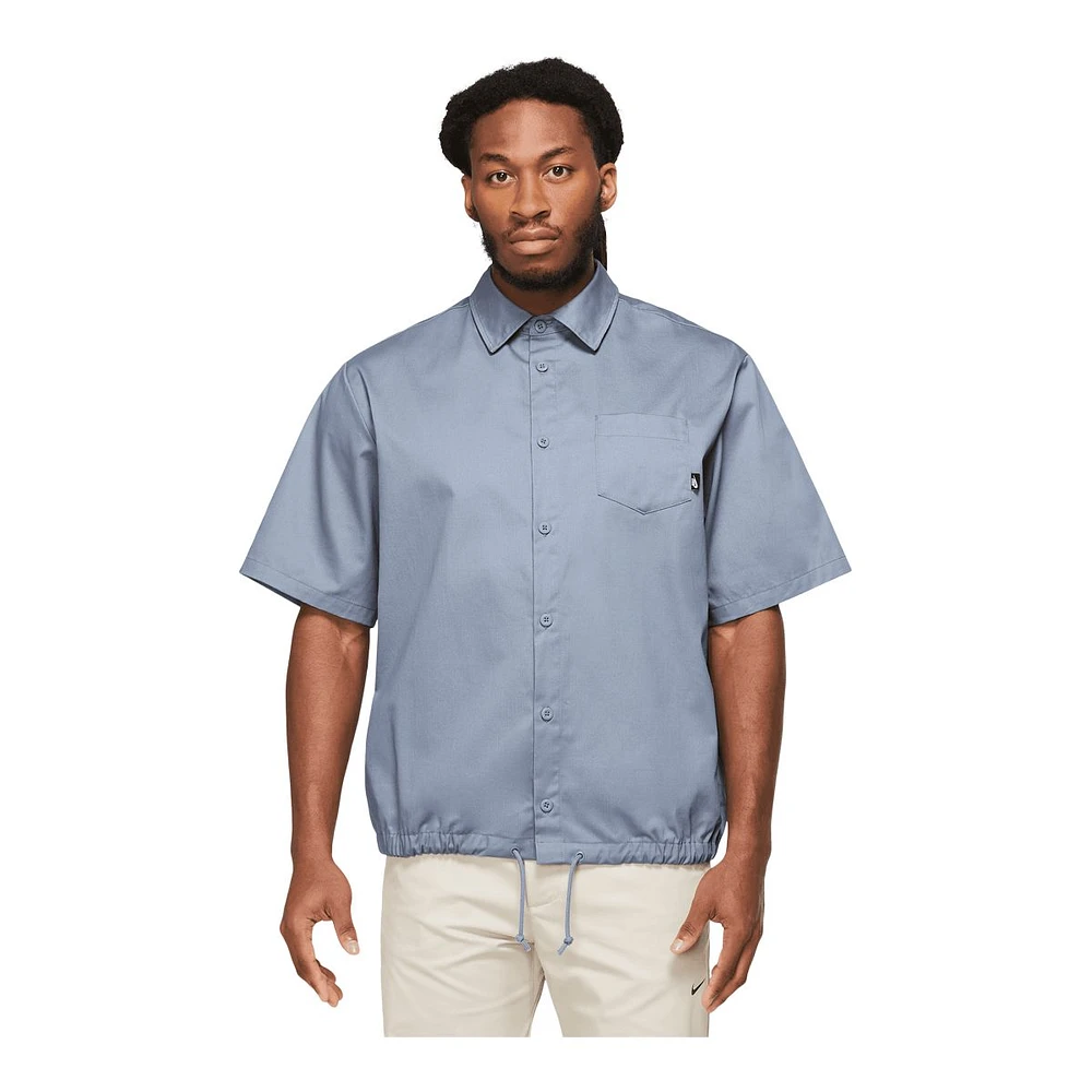 Nike Sportswear Men's Club Button Down T Shirt