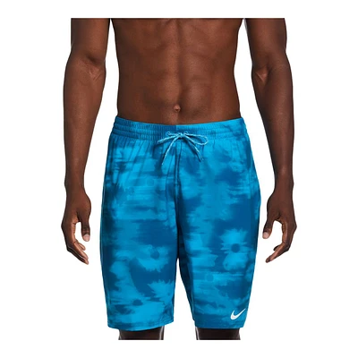 Nike Men's Floral Fade Inch Volley Shorts