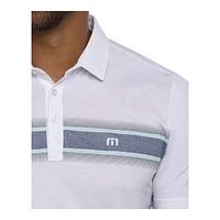 TravisMathew Men's Lime On The Rim Golf Polo Shirt