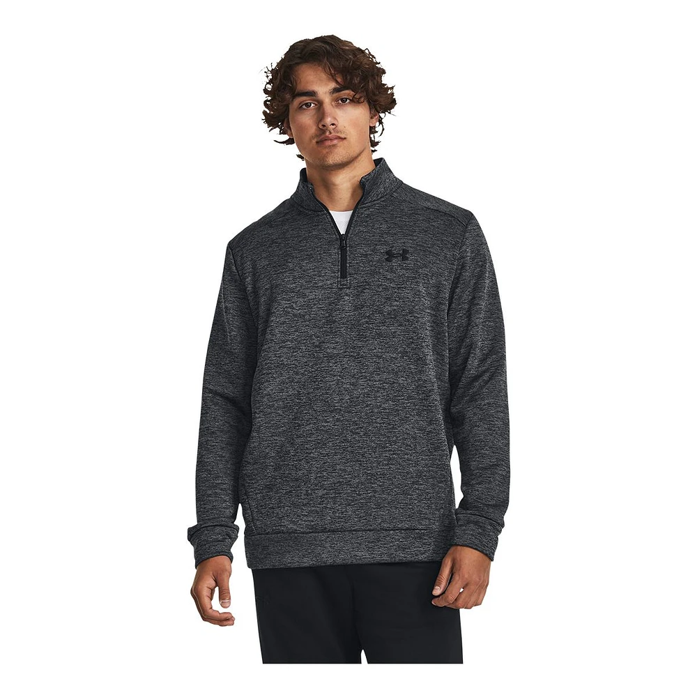 Under Armour Men's Fleece Twist 1/4 Zip Long Sleeve Top