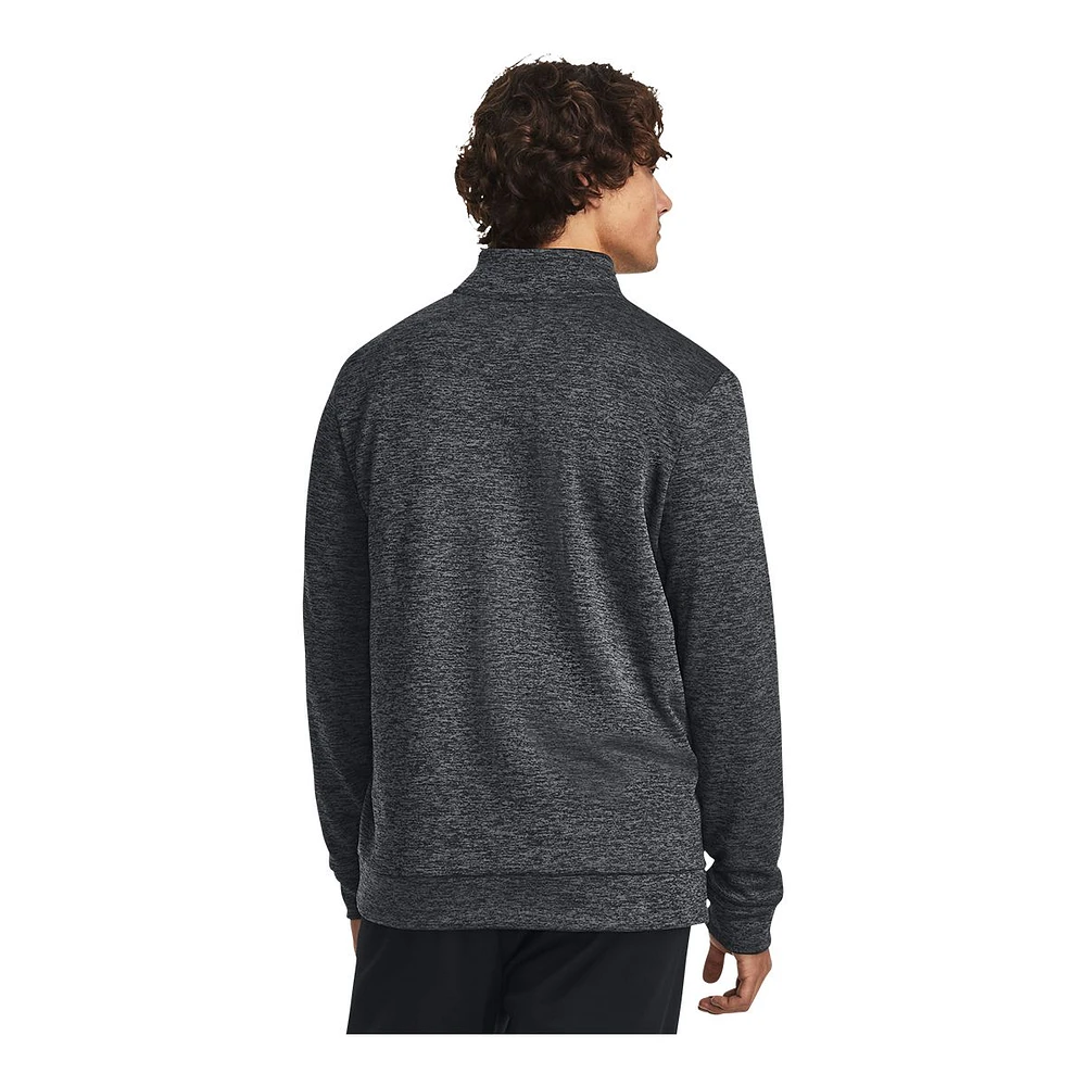 Under Armour Men's Fleece Twist 1/4 Zip Long Sleeve Top