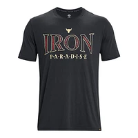 Under Armour Men's Project Rock Iron Paradise T Shirt