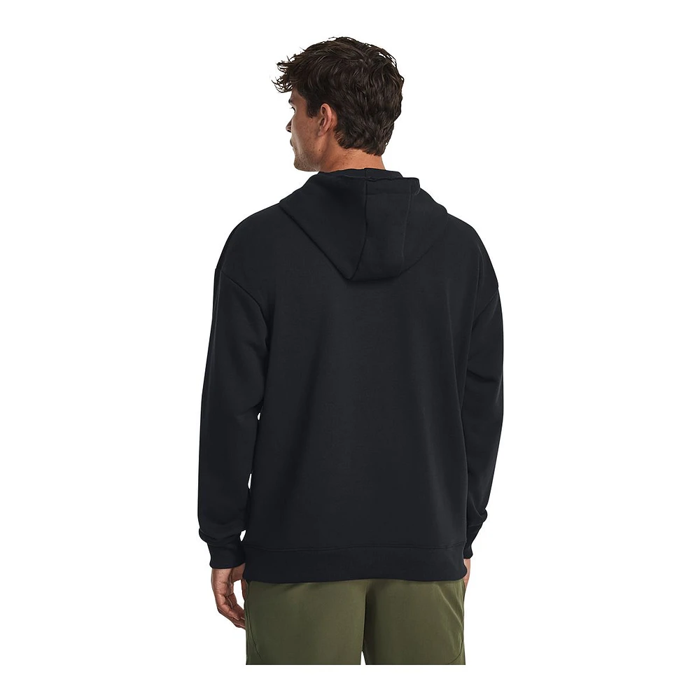 Under Armour Men's Project Rock Heavyweight Terry Pullover Hoodie