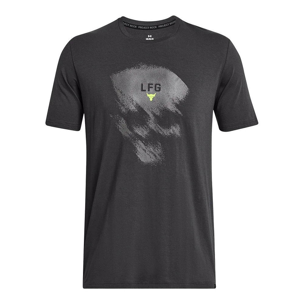 Under Armour Men's Project Rock Statement  Skull T Shirt