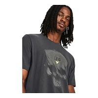 Under Armour Men's Project Rock Statement  Skull T Shirt