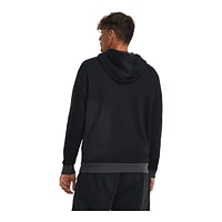 Under Armor Men's Essential Fleece CLD All Over Print Pullover Hoodie