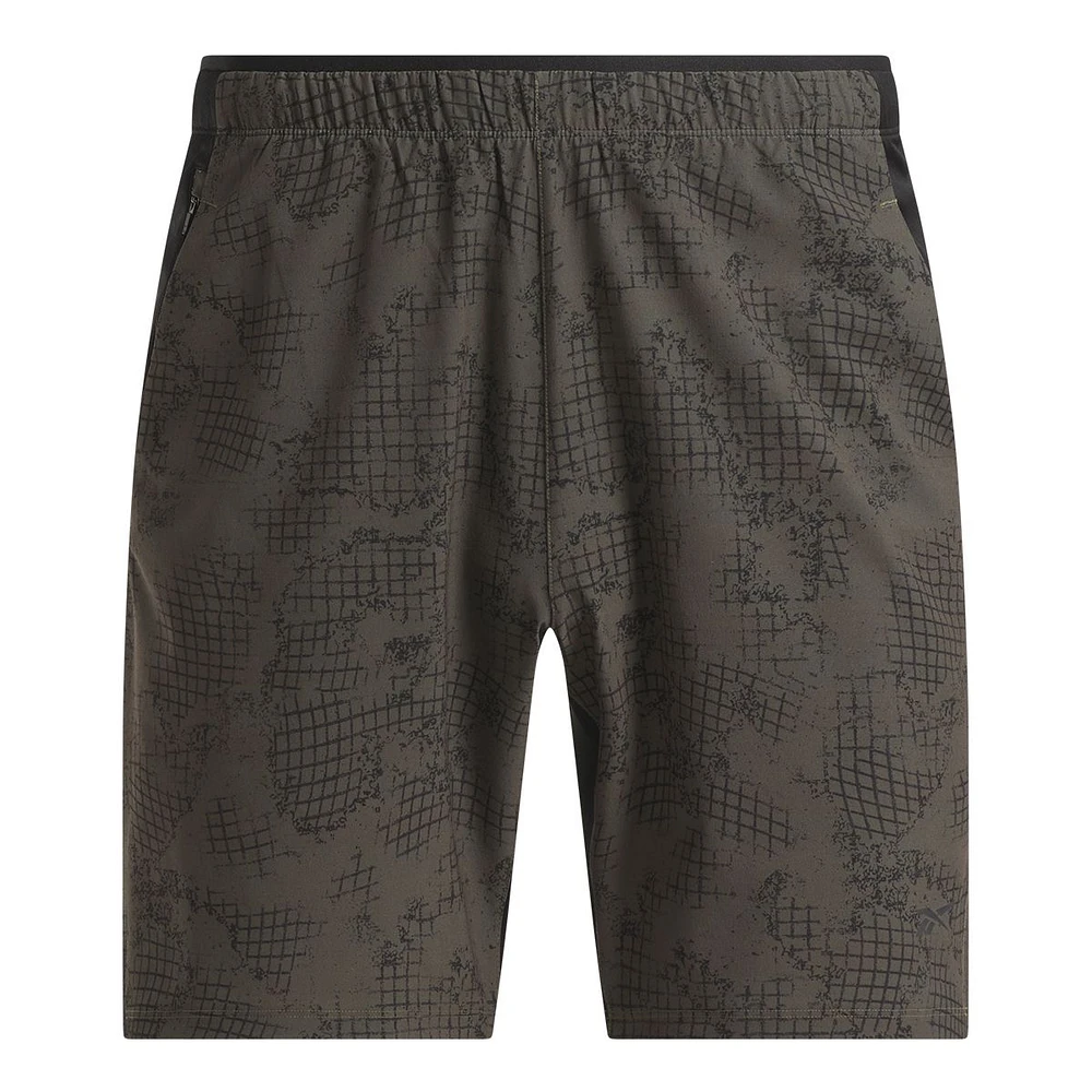 Reebok Men's TS Strength 3.0 All Over Print Shorts