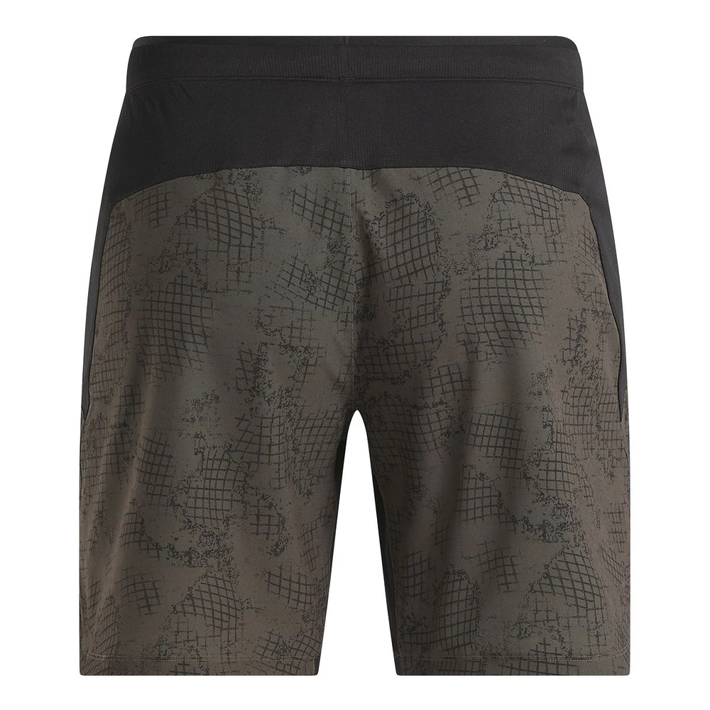 Reebok Men's TS Strength 3.0 All Over Print Shorts