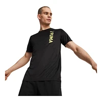 PUMA Men's Fit Logo Long Sleeve T Shirt