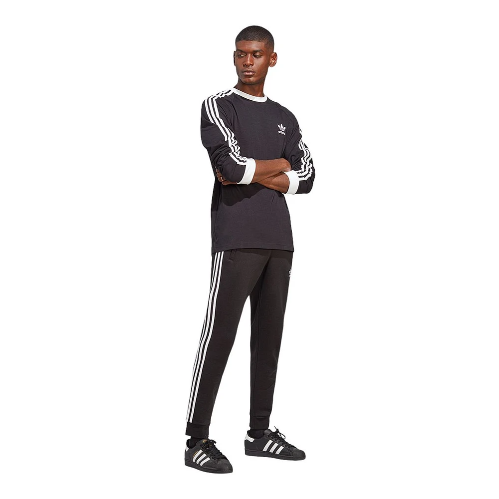 adidas Originals Men's 3-Stripes Long Sleeve T Shirt