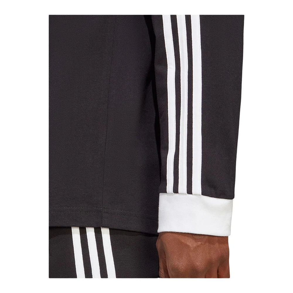 adidas Originals Men's 3-Stripes Long Sleeve T Shirt