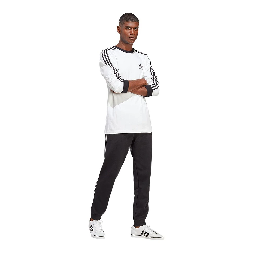 adidas Originals Men's 3-Stripes Long Sleeve T Shirt