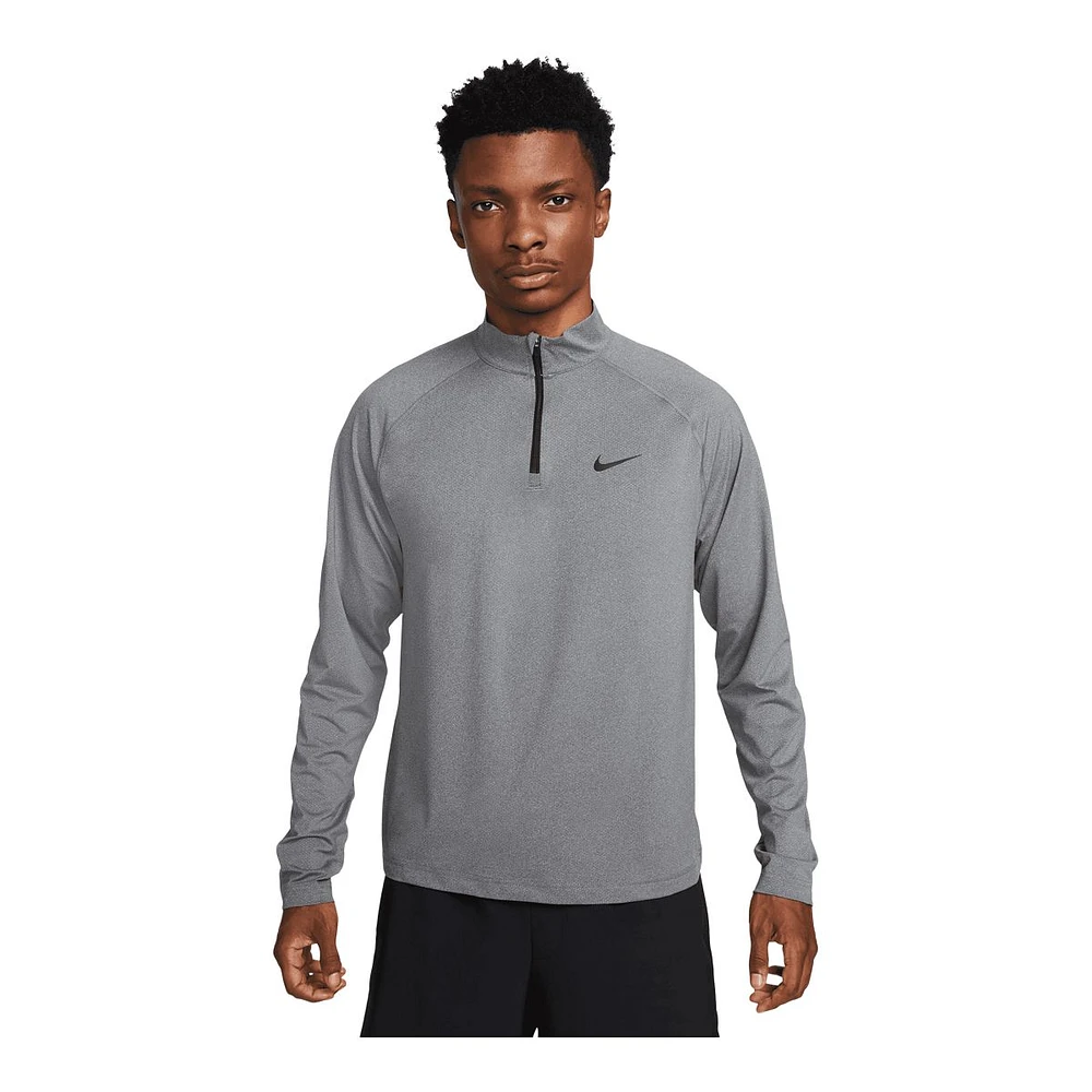 Nike Men's Dri-FIT Ready 1/4 Zip Long Sleeve Top