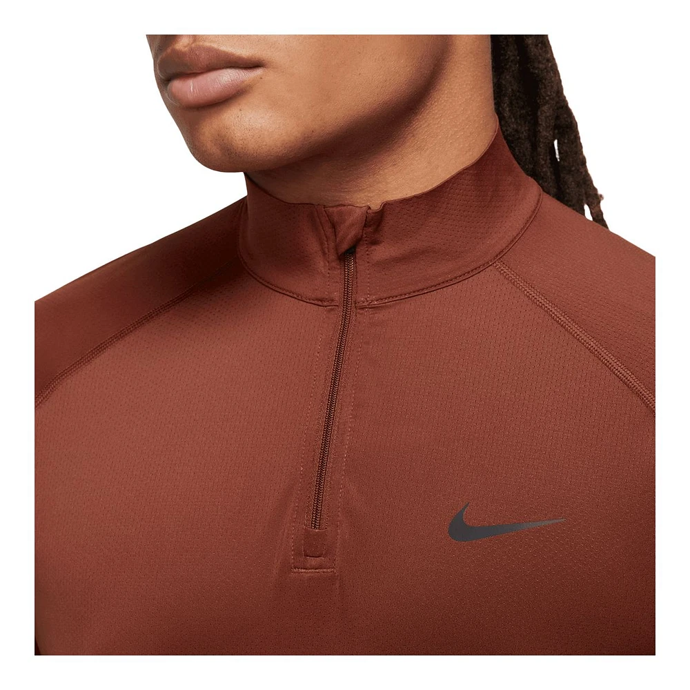 Nike Men's Dri-FIT Ready 1/4 Zip Long Sleeve Top